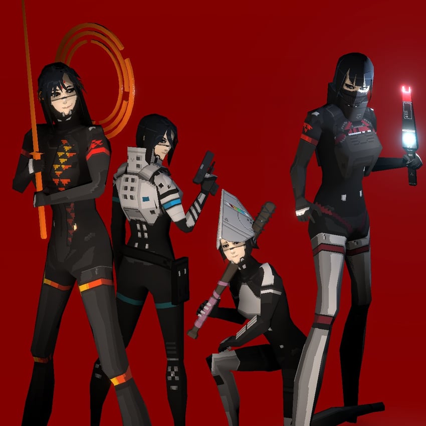 elster, falke, star, and ara (signalis) drawn by joetastic