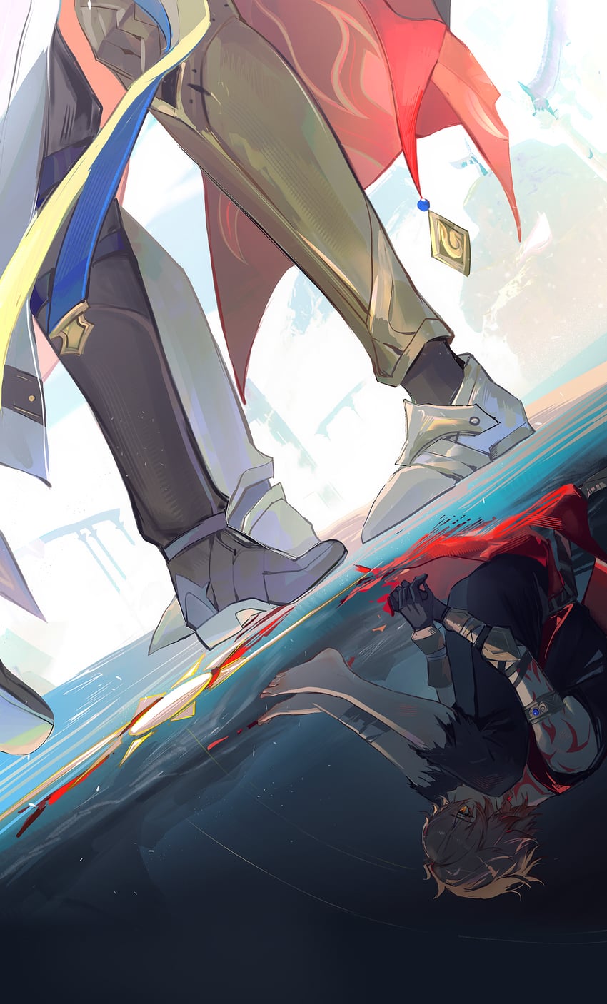 phainon and mydei (honkai and 1 more) drawn by qiaose33912