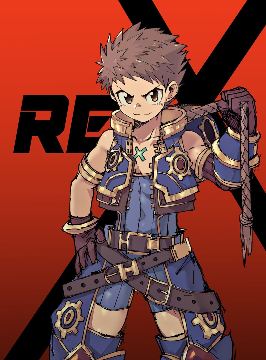 rex (xenoblade chronicles and 1 more) drawn by kabon_(b00902061)