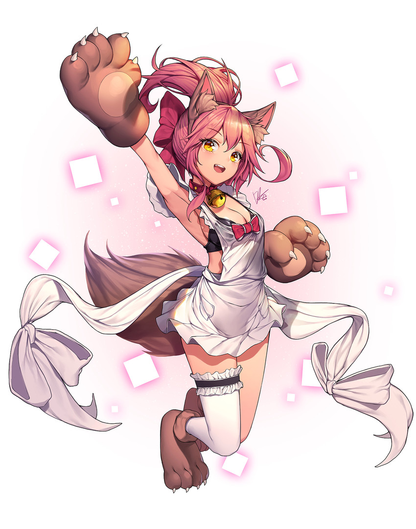 tamamo and tamamo cat (fate and 1 more) drawn by dduck_kong