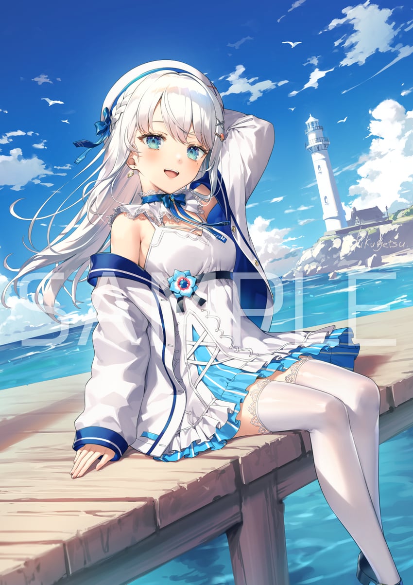 nagino mashiro (indie virtual youtuber) drawn by kikugetsu