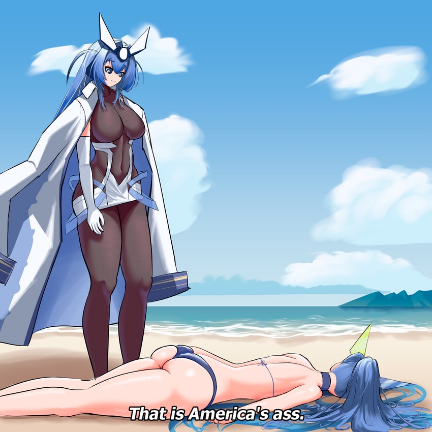 new jersey (azur lane and 4 more) drawn by parttimetoast