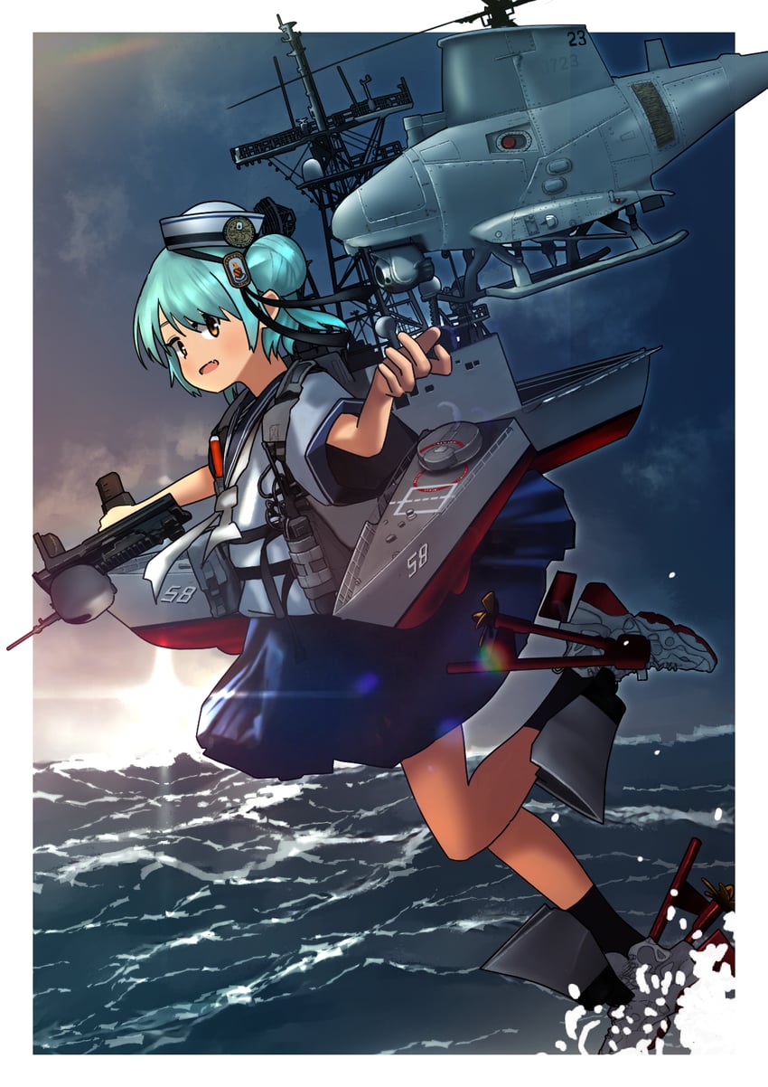 samuel b. roberts (kantai collection) drawn by timmyyen