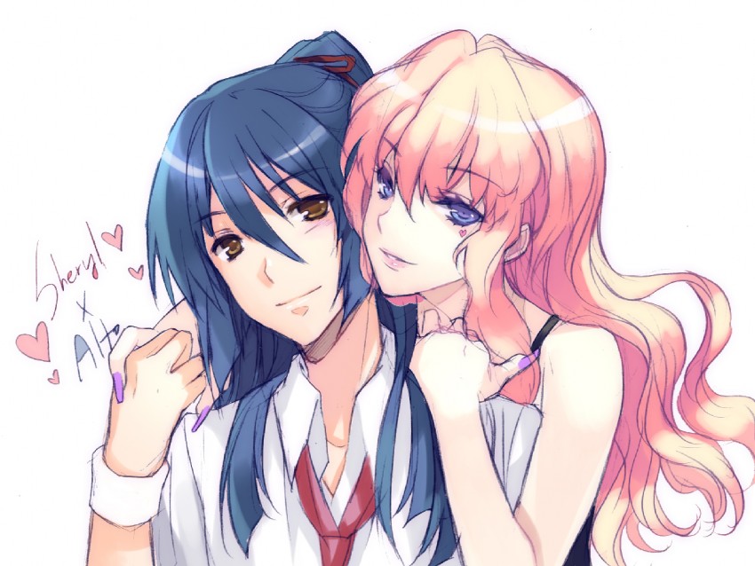 sheryl nome and saotome alto (macross and 1 more) drawn by cuteg