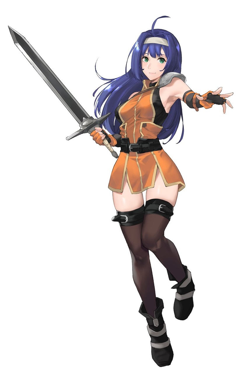 mia (fire emblem and 2 more) drawn by j@ck
