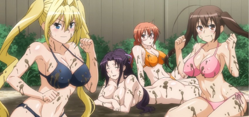 musubi, tsukiumi, kazehana, and matsu (sekirei) drawn by gokurakuin_sakurako