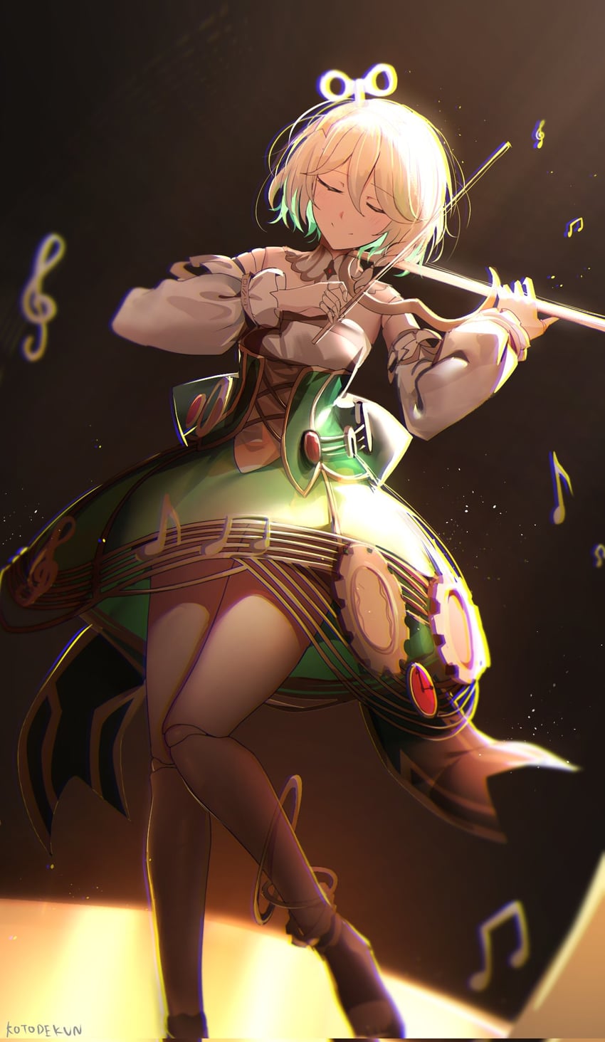 cecilia immergreen (hololive and 1 more) drawn by kotodekun