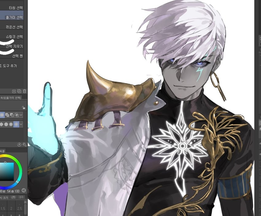 indra (fate and 1 more) drawn by potato_goril
