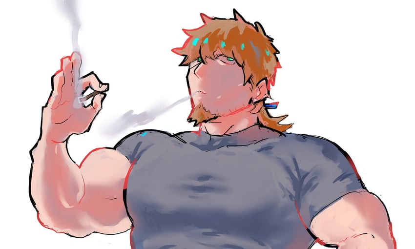 hector (fate and 1 more) drawn by ymbk_(ymym_oh)