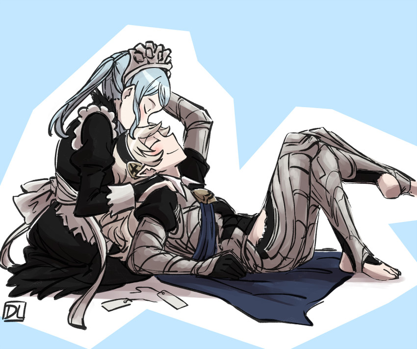 female corrin and flora (fire emblem and 1 more) drawn by dlanon