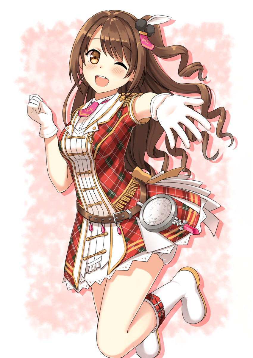 shimamura uzuki (idolmaster and 1 more) drawn by kurisu-kun