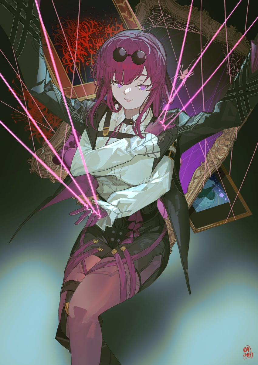 kafka (honkai and 1 more) drawn by sen-jou