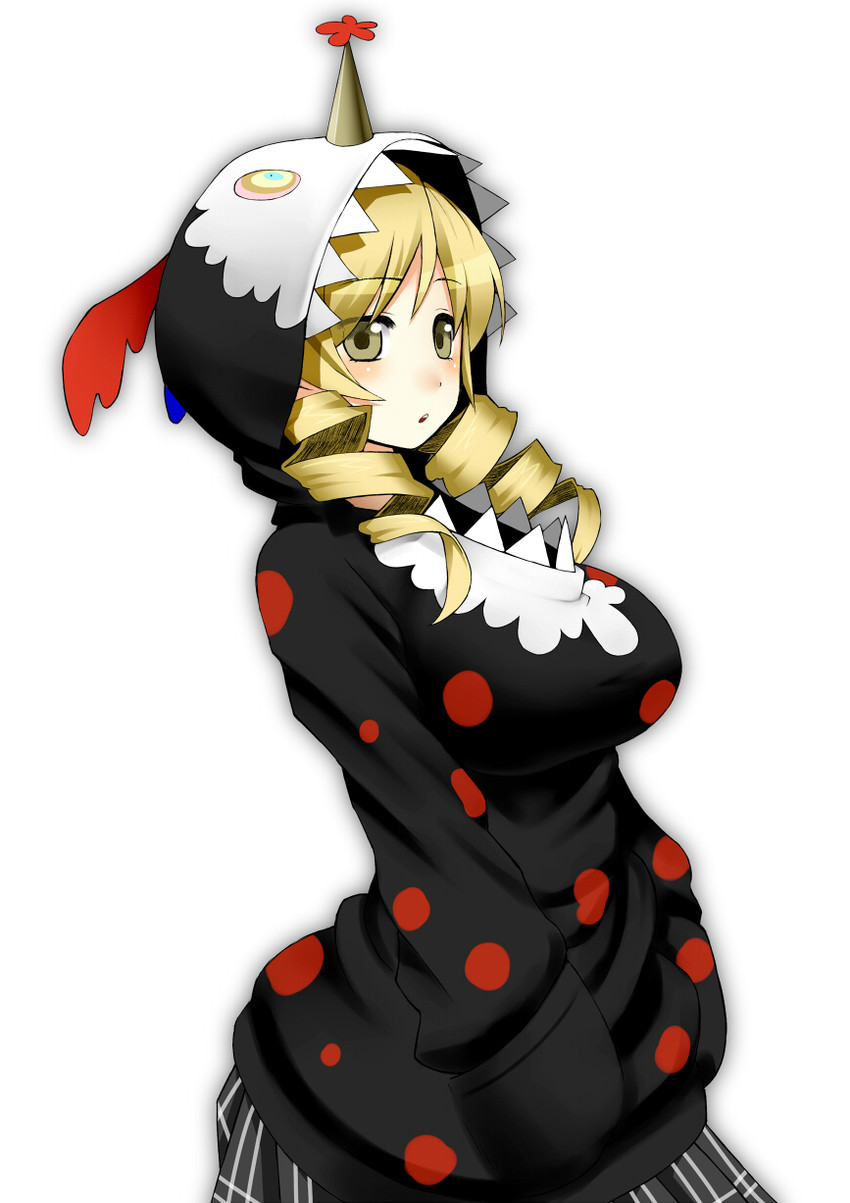 tomoe mami and charlotte (mahou shoujo madoka magica) drawn by kamata_yuuya