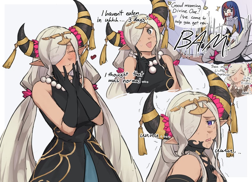 female alear and zelestia (fire emblem and 1 more) drawn by tencryingemojis