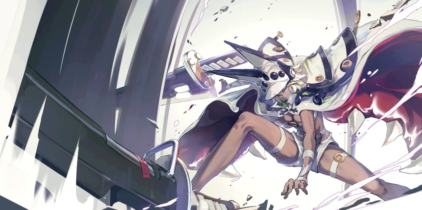 ramlethal valentine (guilty gear and 1 more) drawn by huanxiang_huifeng