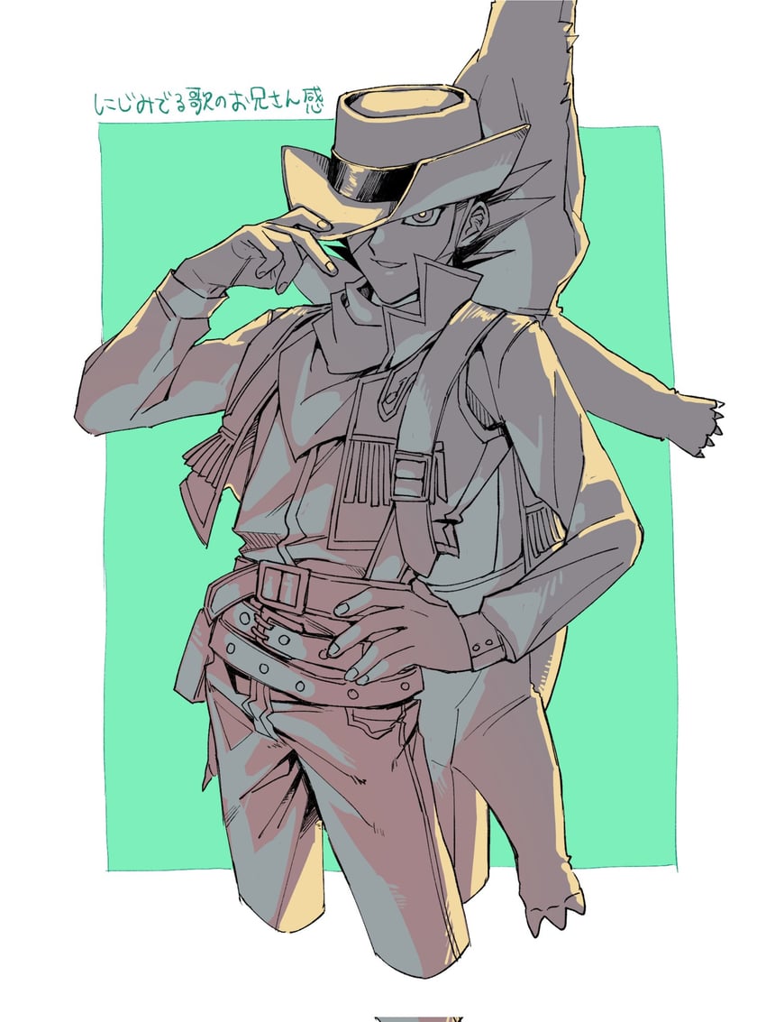 jim crocodile cook and karen (yu-gi-oh! and 1 more) drawn by tawashipurin