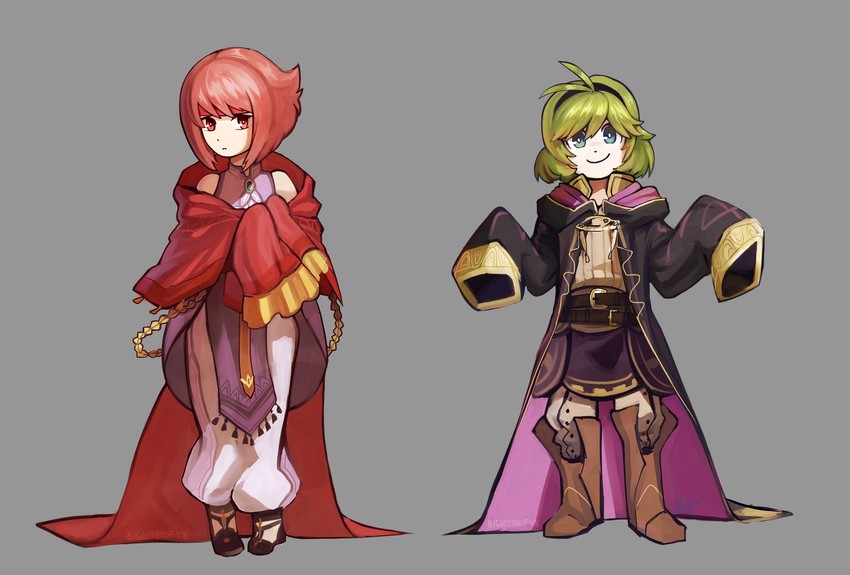 female robin, sakura, nino, and sanaki kirsch altina (fire emblem and 5 more) drawn by bigglyboof