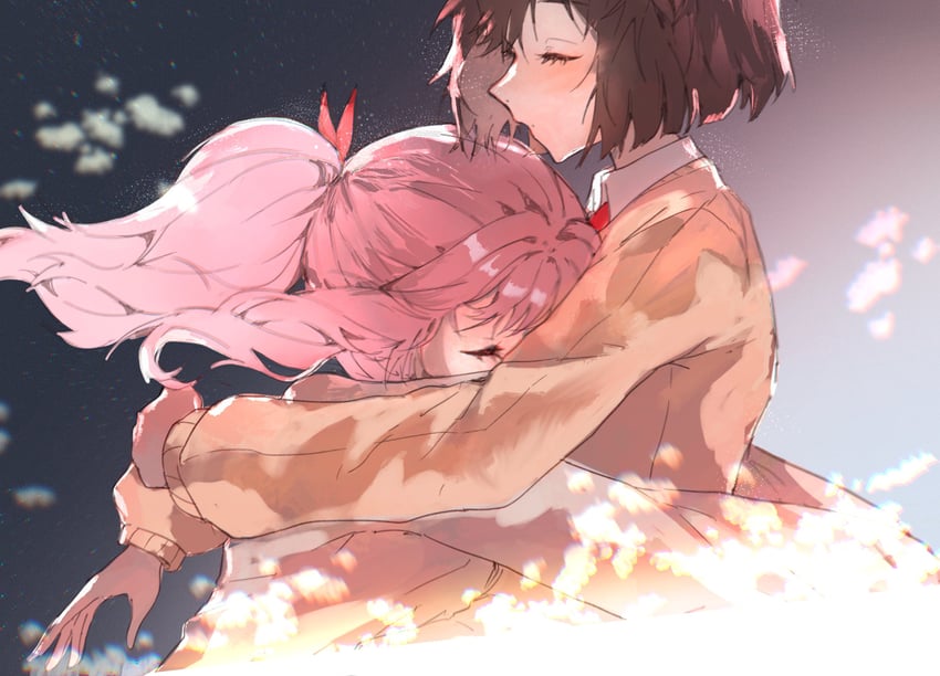 shinonome ena and akiyama mizuki (project sekai) drawn by hippie_zoos