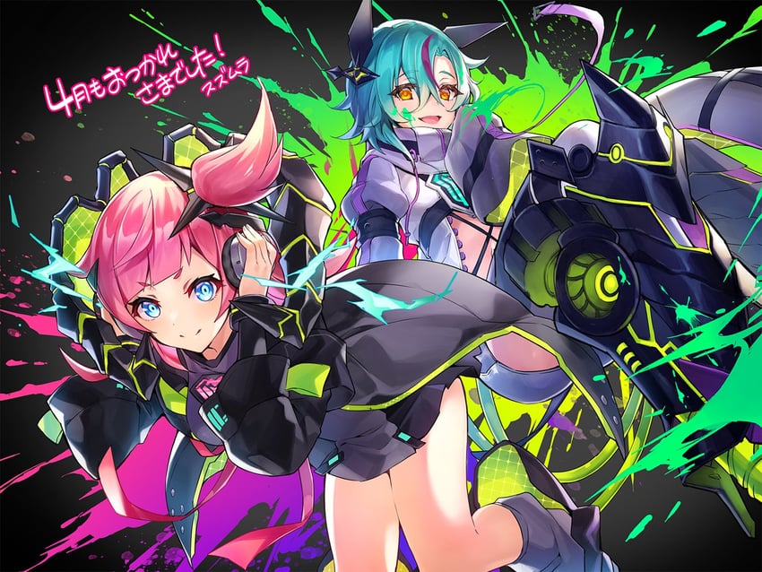 helena and chalice (phantom of the kill) drawn by suzumura_(gumi)