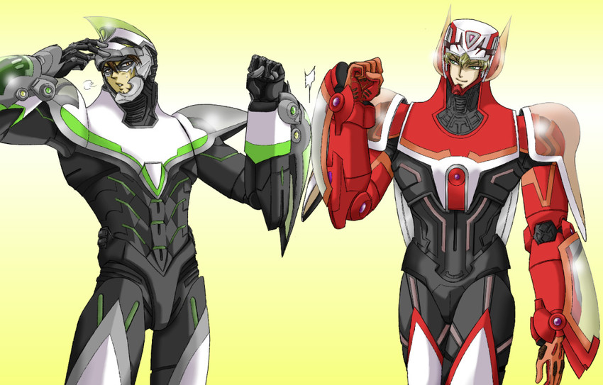 barnaby brooks jr., kaburagi t. kotetsu, and wild tiger (tiger & bunny) drawn by uitan