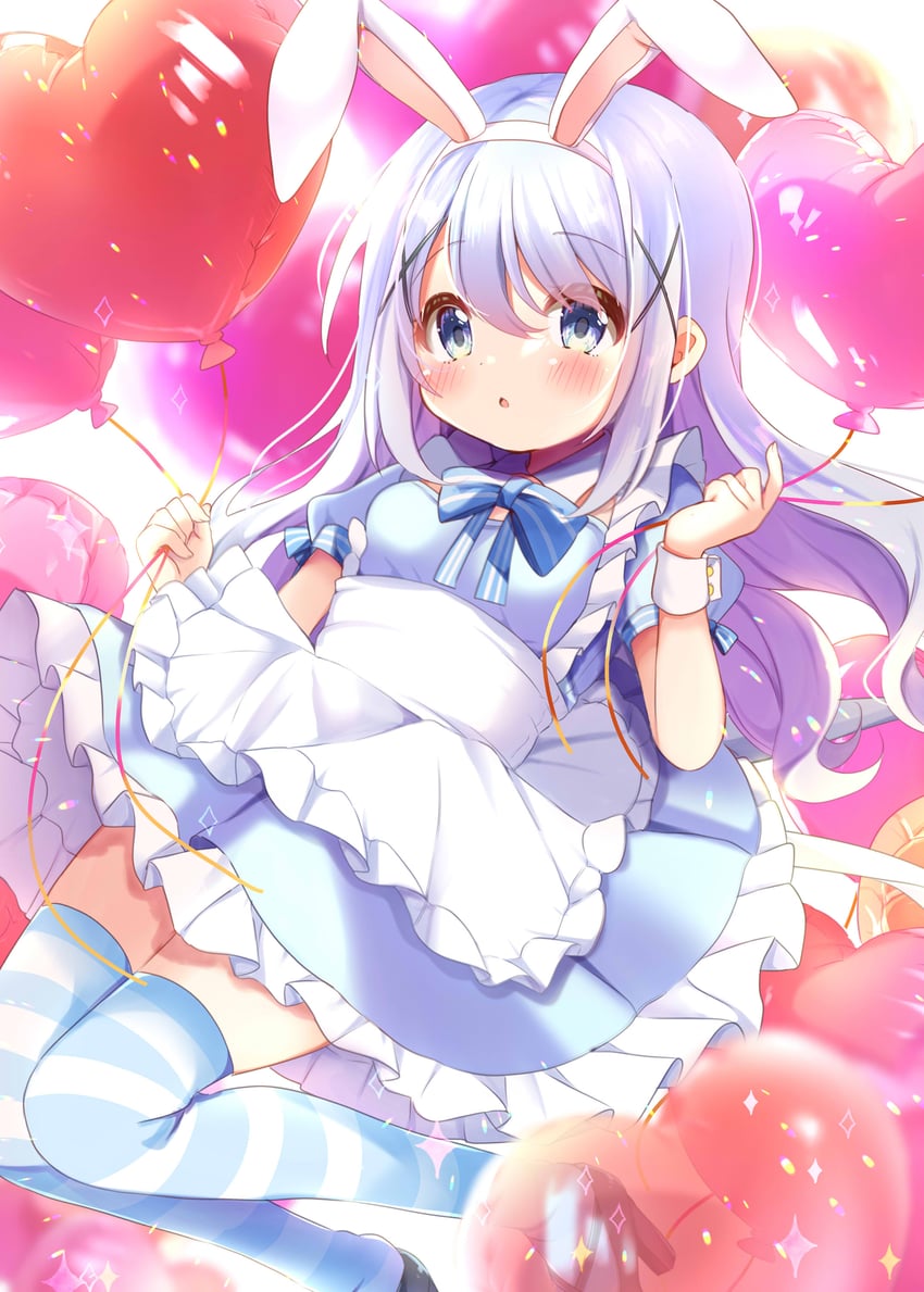 kafuu chino and alice (gochuumon wa usagi desu ka?) drawn by kiyokura_meru
