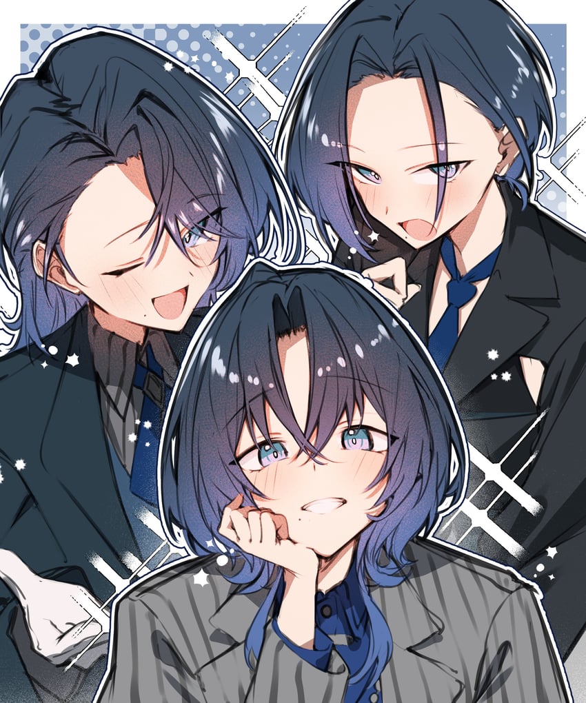 hiodoshi ao (hololive and 1 more) drawn by mooninkyuu