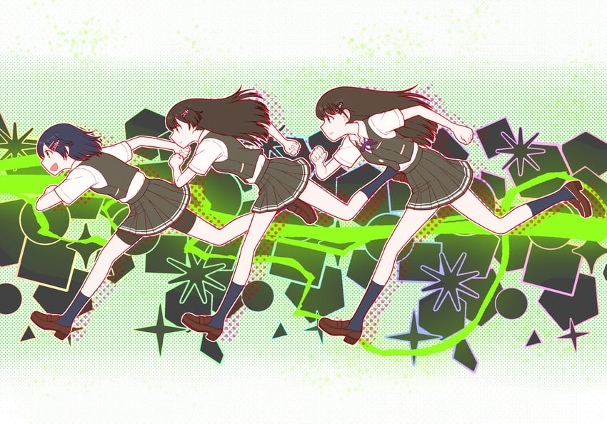 kuroshio, oyashio, hayashio, kuroshio kai ni, oyashio kai ni, and 1 more (kantai collection and 2 more) drawn by nemu_(nemurakka)