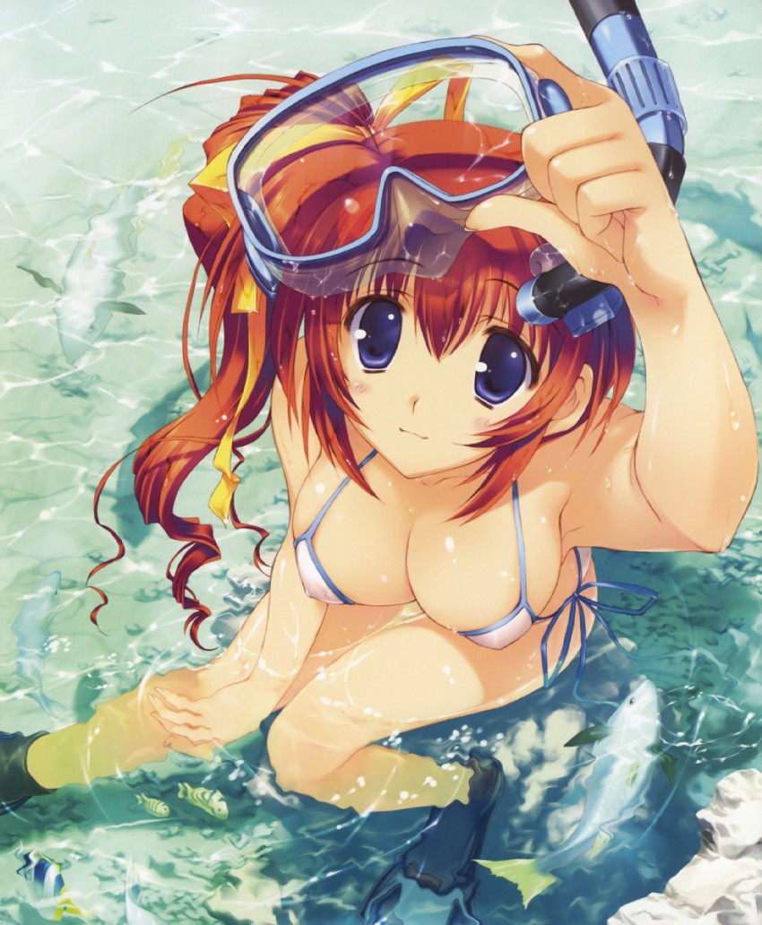 takase mizuki (comic party) drawn by amazuyu_tatsuki and mitsumi_misato