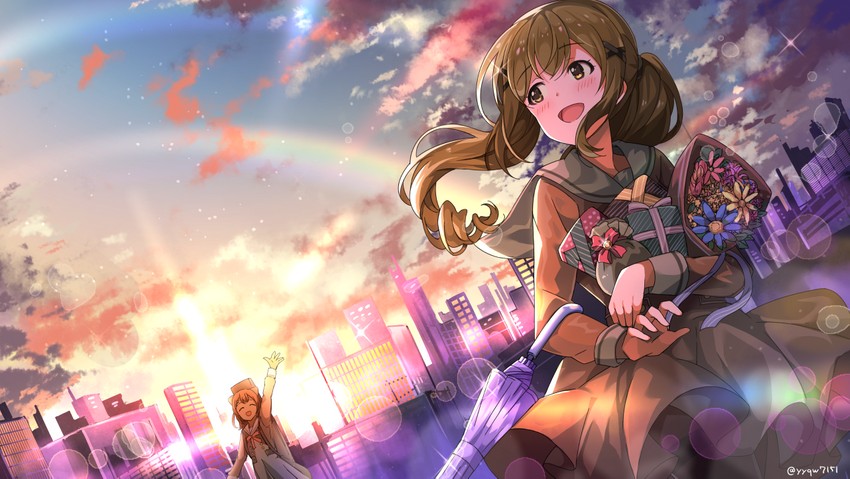 ichigaya arisa and toyama kasumi (bang dream!) drawn by hiroki_(yyqw7151)