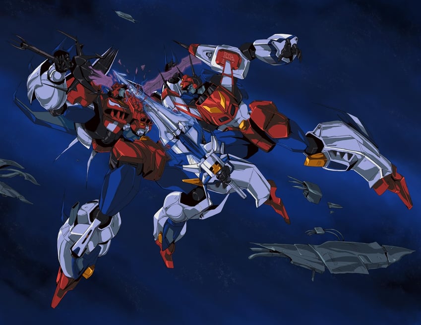 star saber (transformers and 4 more) drawn by hinomars19