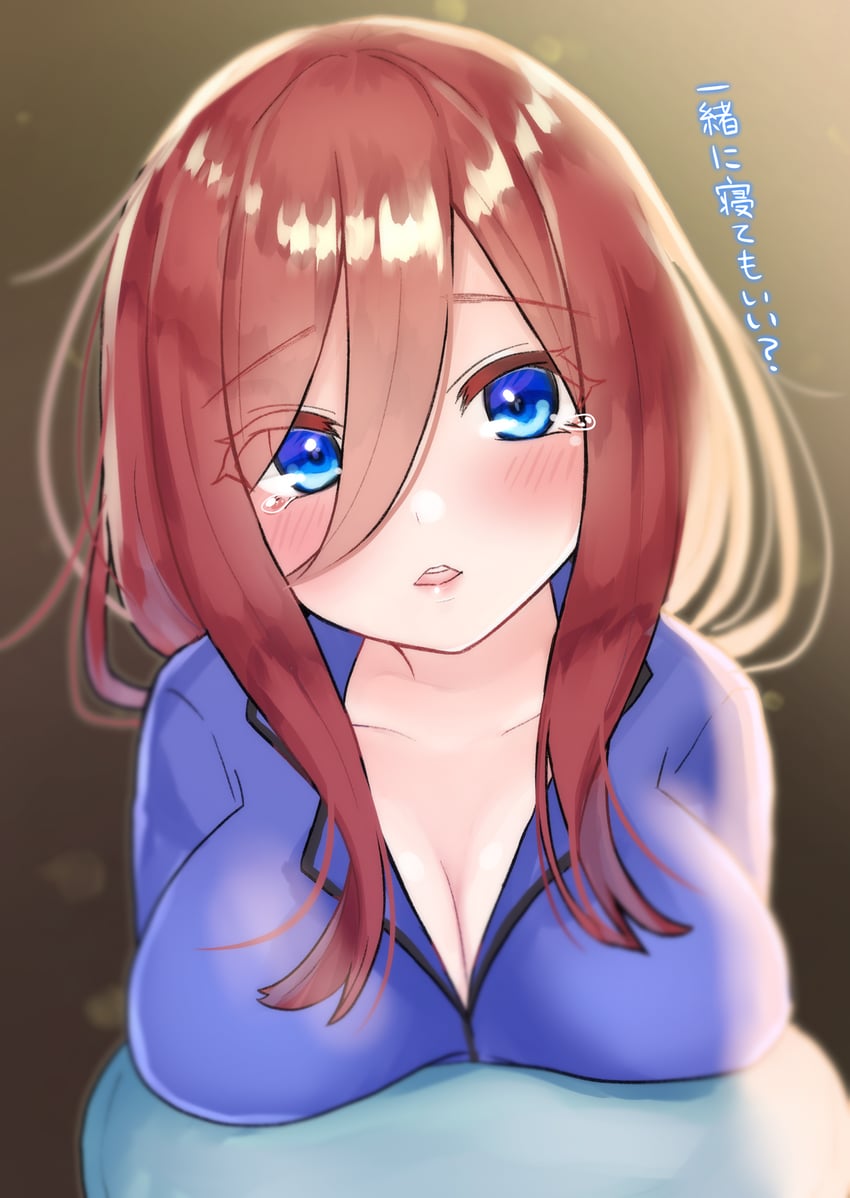 nakano miku (go-toubun no hanayome) drawn by kurosaki_coco
