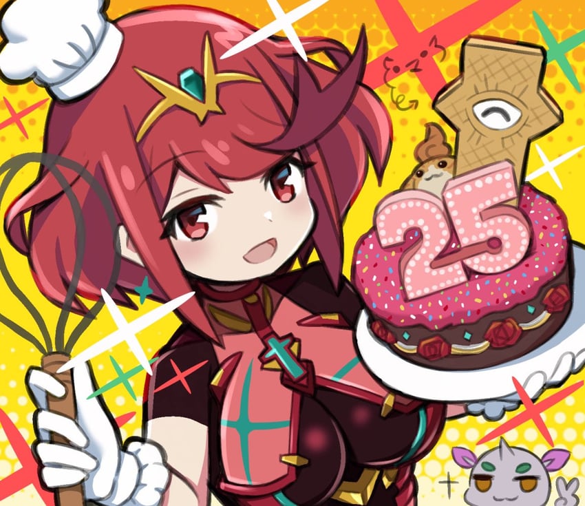 pyra and azurda (xenoblade chronicles and 1 more) drawn by ma2acworks