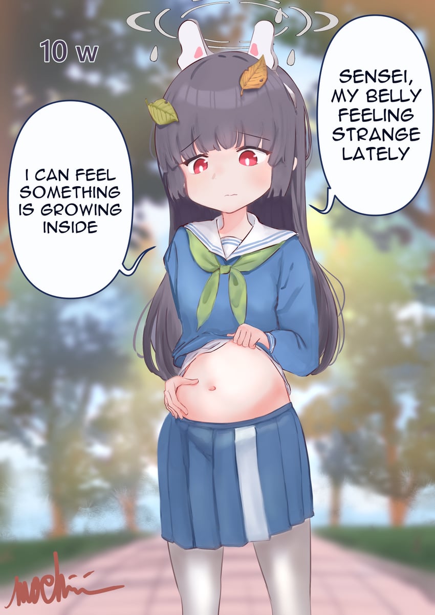 miyu (blue archive) drawn by mochii89
