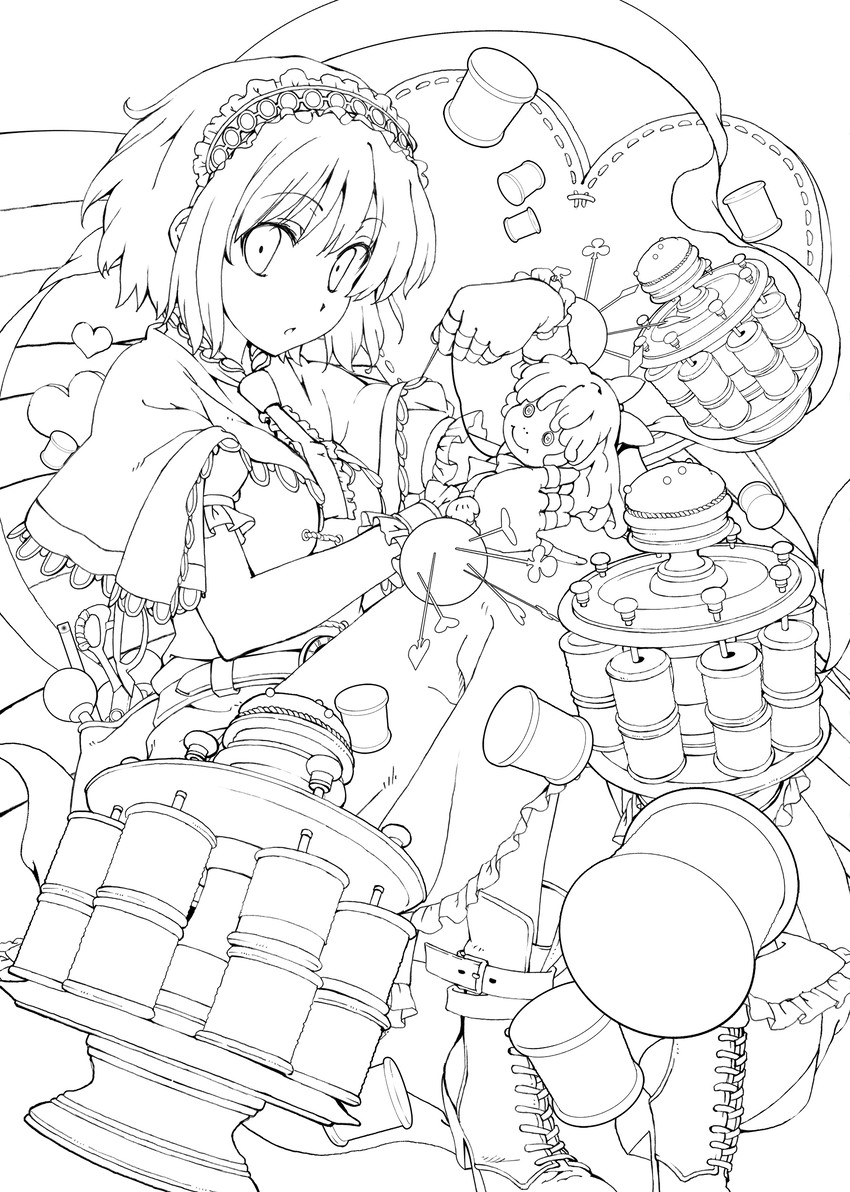alice margatroid (touhou) drawn by aka_ringo