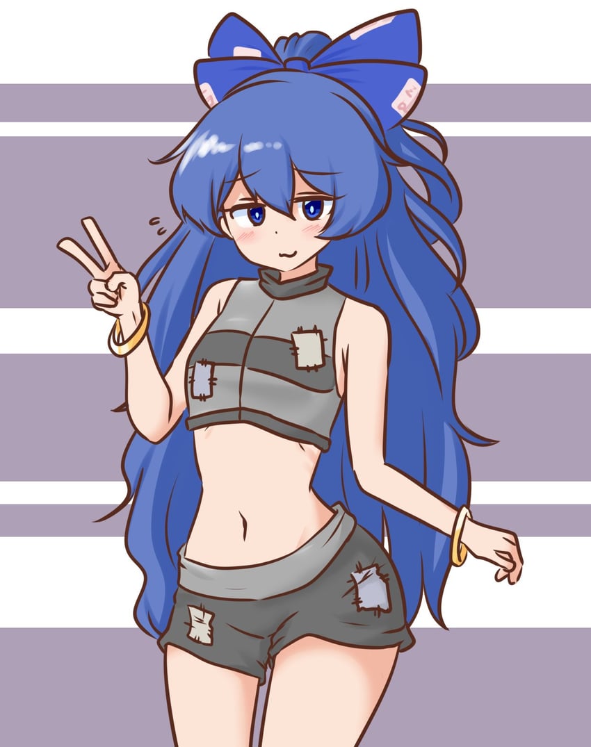 yorigami shion (touhou) drawn by mizusoba