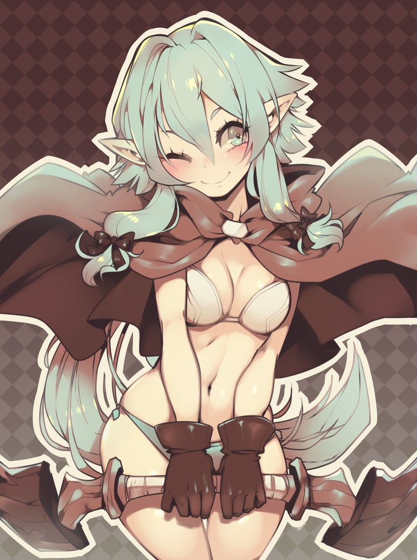 high elf archer (goblin slayer!) drawn by parororo
