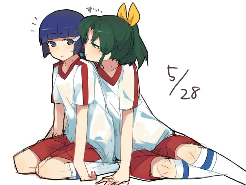 midorikawa nao and aoki reika (precure and 1 more) drawn by yomosaka