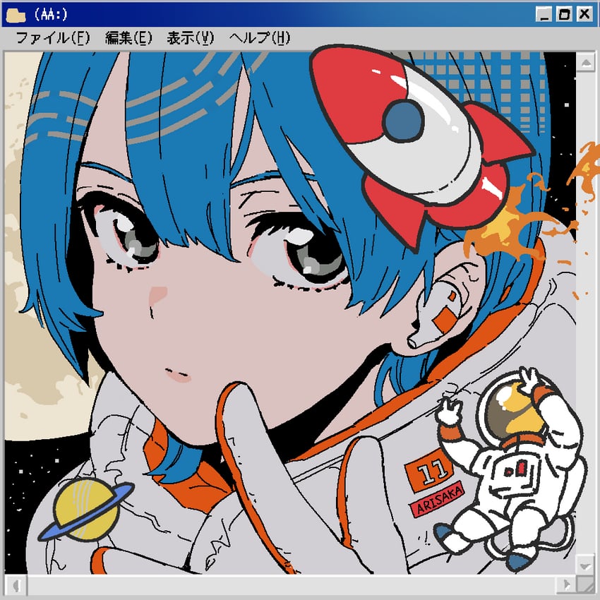 original and 3 more drawn by arisaka_ako