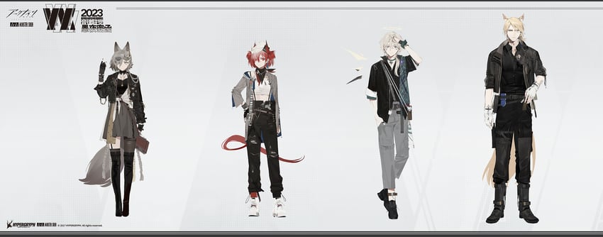 penance, fiammetta, mlynar, and enforcer (arknights and 1 more) drawn by shuiyaoximushi