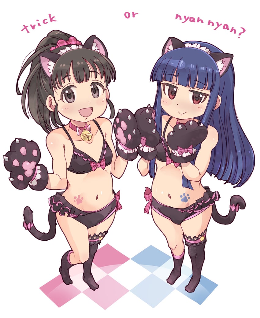 sajo yukimi and fukuyama mai (idolmaster and 1 more) drawn by 4040_(abonriya)