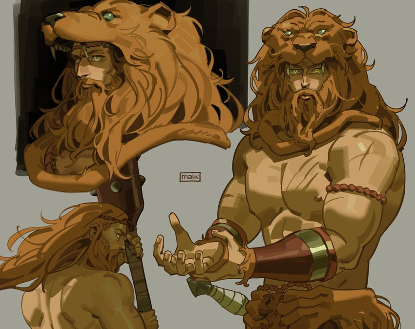 heracles (hades and 1 more) drawn by maik_check