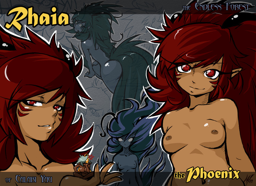 rhaia and morgan (original and 1 more) drawn by hushabye