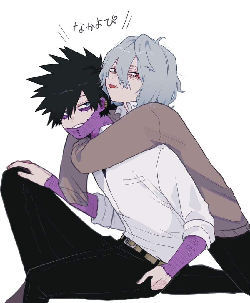 dabi and shigaraki tomura (boku no hero academia) drawn by ametaro_(ixxxzu)