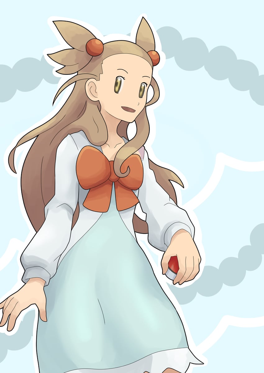 jasmine (pokemon and 1 more) drawn by rinki_(mititeru-suzu)