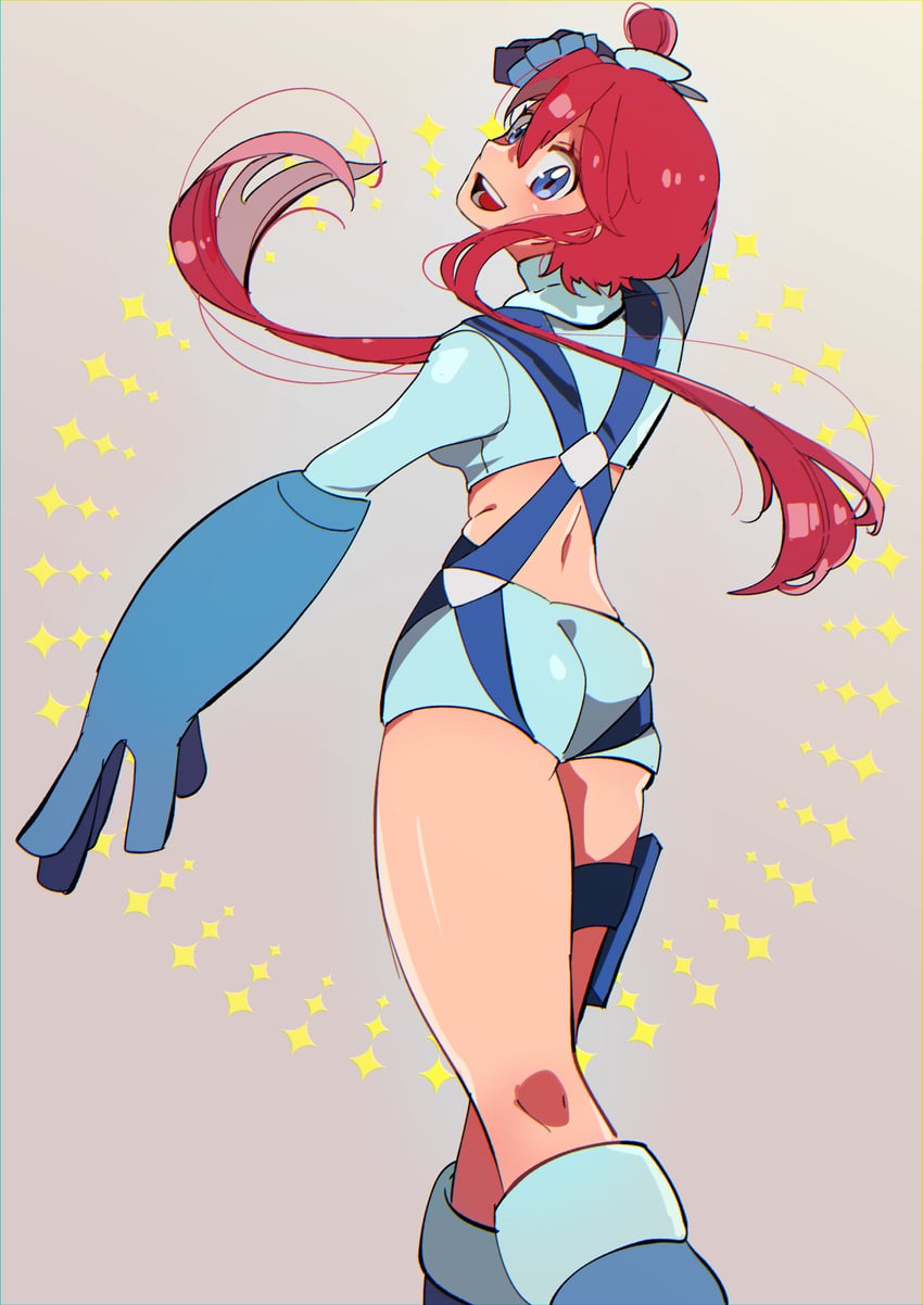 skyla (pokemon and 1 more) drawn by renji_(re_lv0)