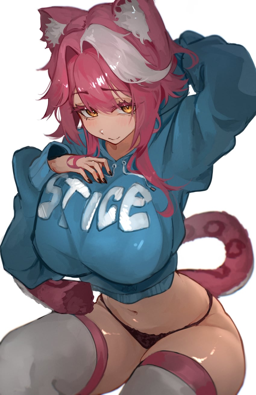 raora panthera (hololive and 1 more) drawn by m3ru