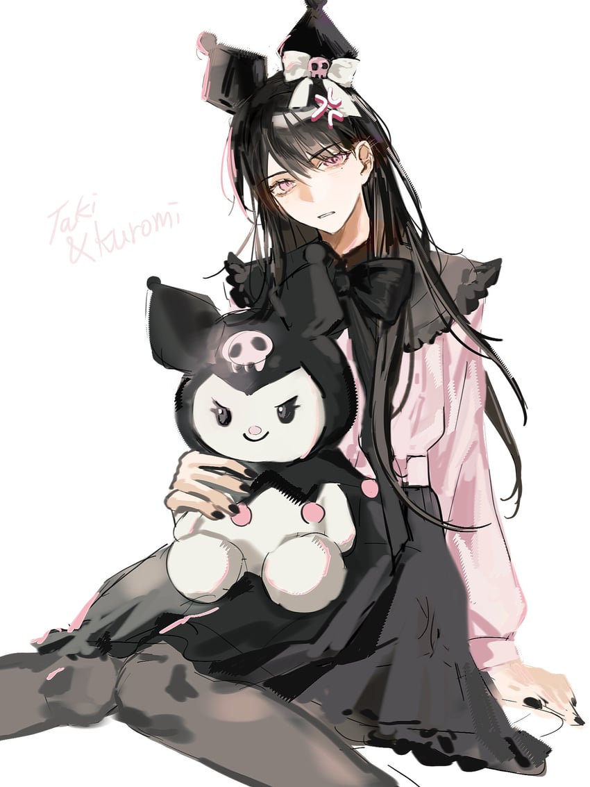 shiina taki and kuromi (bang dream! and 3 more) drawn by feiyu30903448