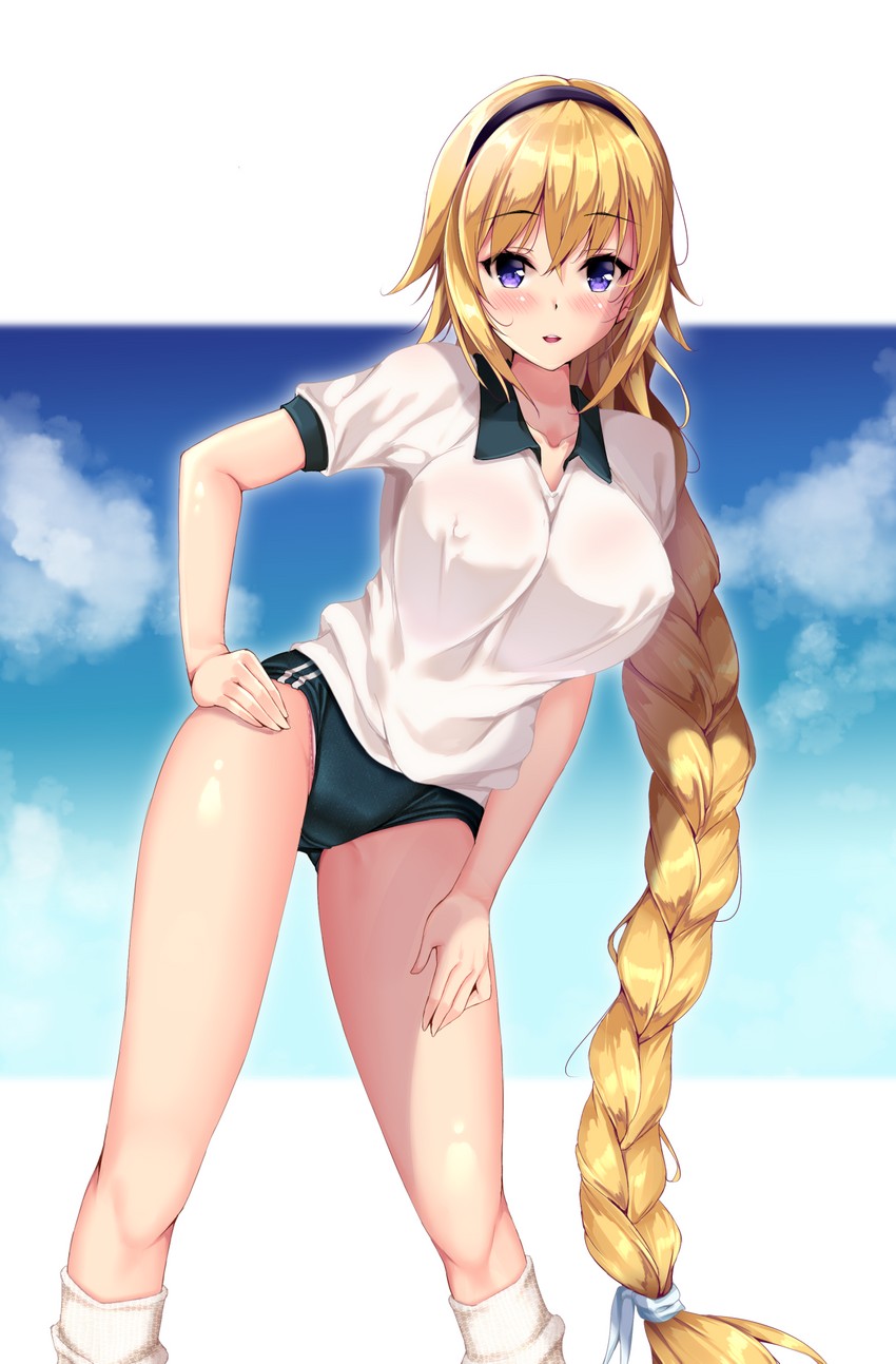 jeanne d'arc (fate and 1 more) drawn by fukuda_shuushi
