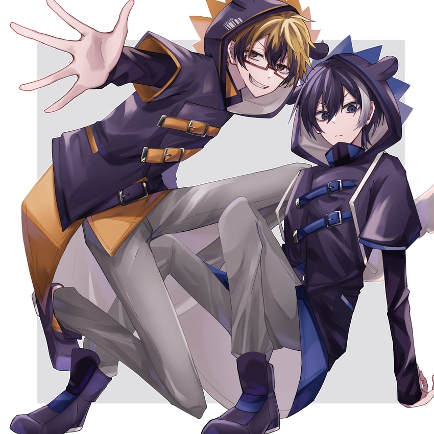 lawless and licht jekylland todoroki (servamp) drawn by nathu_mochi