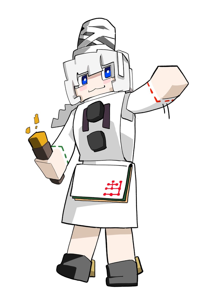 mononobe no futo (touhou and 1 more) drawn by ohlghohlgh